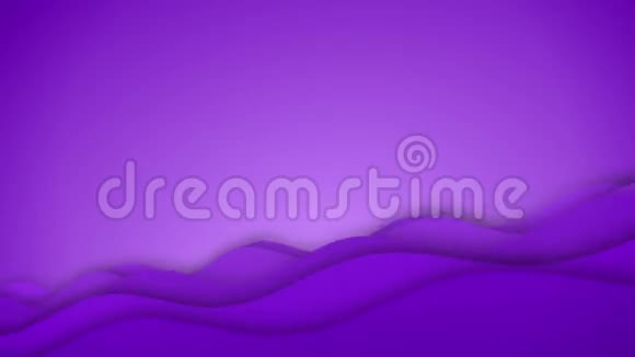 抽象紫波流平动画视频的预览图