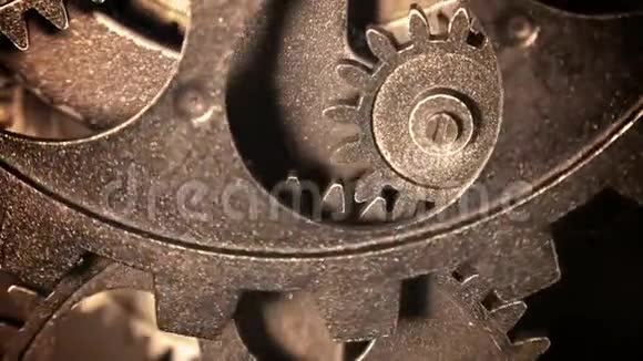 工业用格朗格罗斯特金属钟表视频的预览图