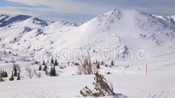 费尔克格尔冬季度假村埃本塞萨尔茨卡梅尔古特奥地利视频的预览图