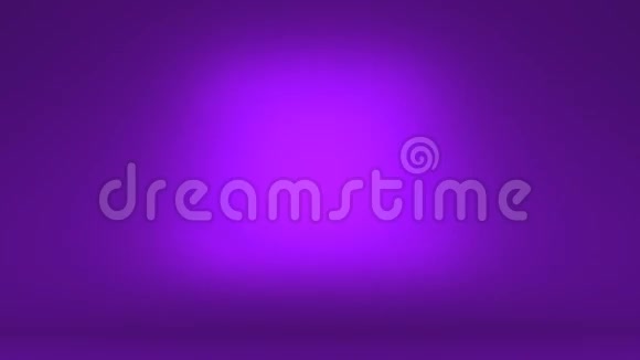 红色达鲁玛玩偶与紫色背景下的情感画面视频的预览图