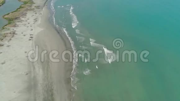菲律宾吕宋岛的热带景观海滩视频的预览图