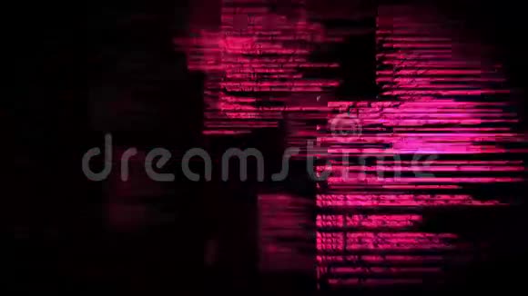 粉红色的文字迅速展开视频的预览图