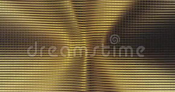 金箔瓷砖纹理无缝环背景3D渲染视频的预览图