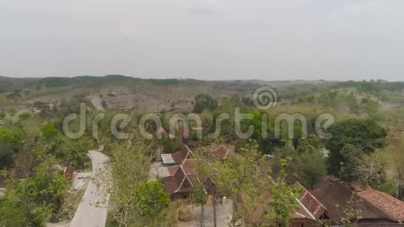 印度尼西亚的农业景观视频的预览图