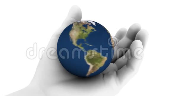 手握地球HD循环视频的预览图
