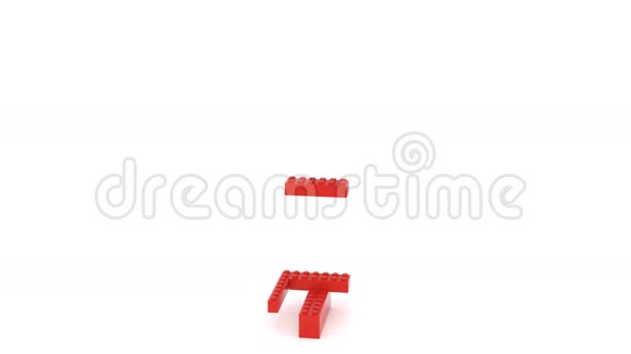 玩具砖红美元标牌视频的预览图