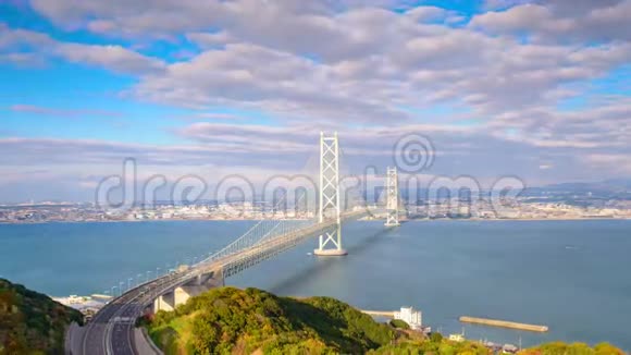 日本神户明石桥视频的预览图