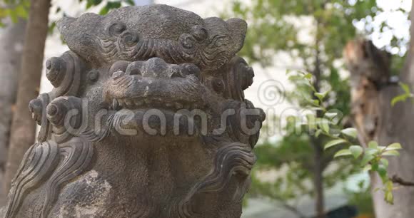 东京神社的雕像守护犬视频的预览图