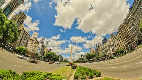 城市交通时间过后布宜诺斯艾利斯视频的预览图