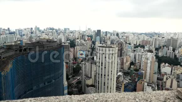巴西圣保罗天际线视频的预览图