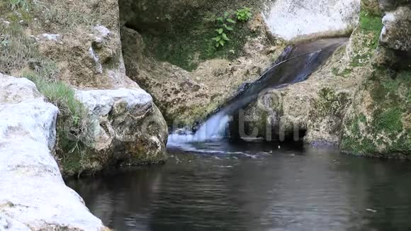 河流中的水流视频的预览图