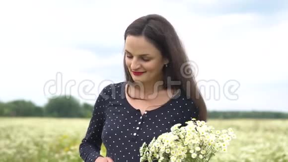 孕妇采菊花视频的预览图