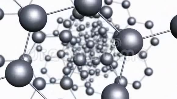 分子晶格动画视频的预览图