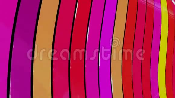 彩色丝带背景视频的预览图