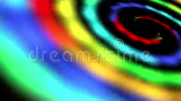 彩虹星系空间漩涡宇宙银河虫洞时间隧道视频的预览图