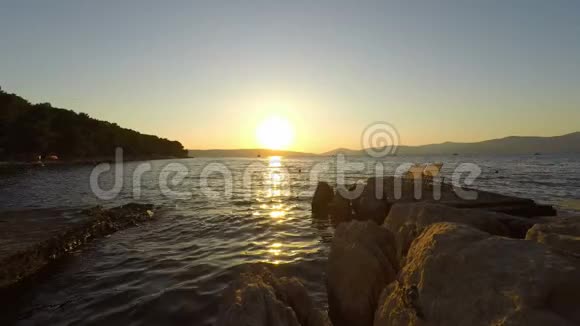 克罗地亚海岸视频的预览图