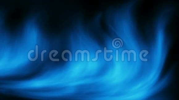 流动的蓝色火焰背景视频的预览图
