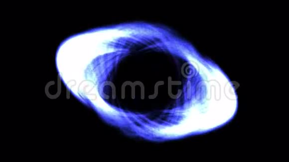 抽象圆圈光晕粒子敏捷电环技术背景视频的预览图
