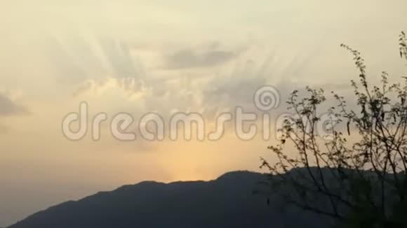 安得拉邦霍斯利山景观视频的预览图