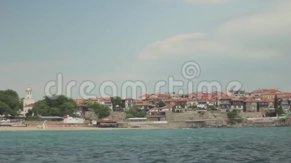 索佐波尔保加利亚海边的城市度假胜地视频的预览图