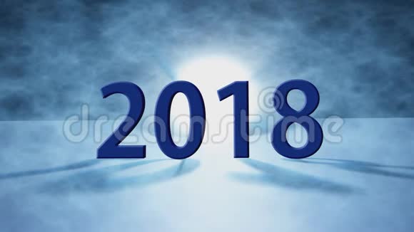 新年快乐2018假期背景2018新年快乐视频的预览图