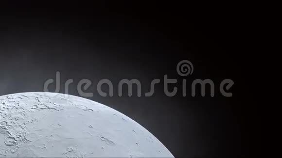 月球表面陨石坑特写绝对真实视频的预览图