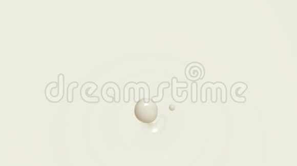 具有聚焦效应的牛奶滴滴2视频的预览图