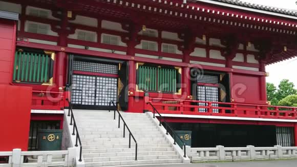 东京森秀寺著名的Asakusa森秀寺视频的预览图
