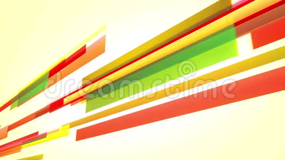 彩色线条在屏幕上移动的动画循环视频的预览图