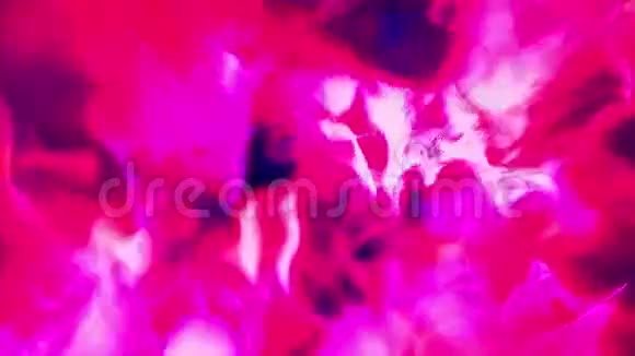 粉色粒子动画3D循环视频的预览图