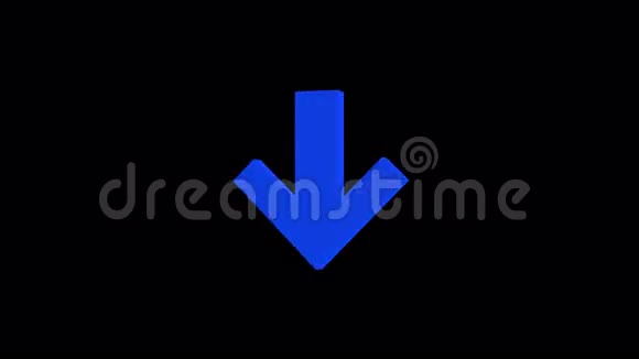 蓝色方向箭头视频的预览图