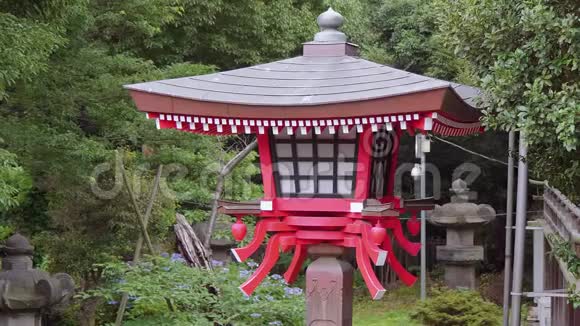 东京上野公园美丽的神社视频的预览图