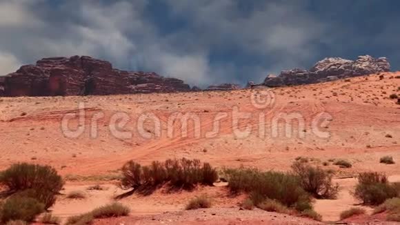 瓦迪鲁姆沙漠约旦中东视频的预览图