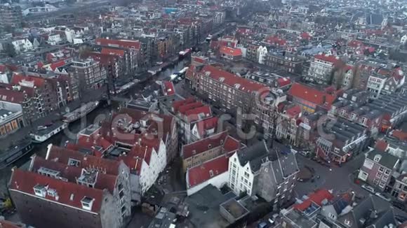 俯瞰欧洲城市视频的预览图