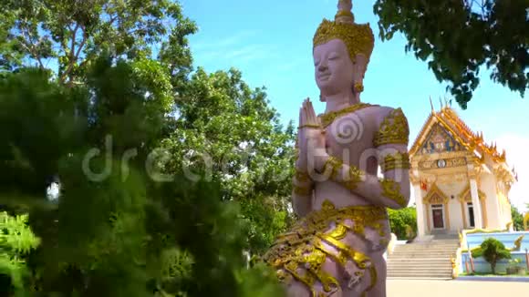 泰国寺庙的佛像视频的预览图