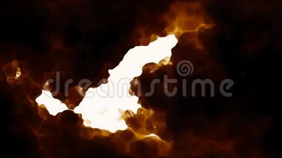 抽象火云循环视频的预览图