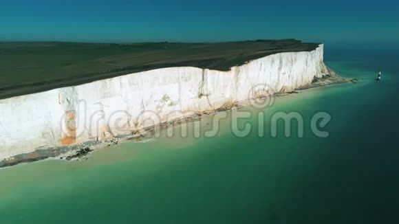 苏塞克斯的英国白崖上视频的预览图
