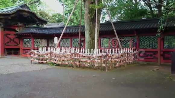 新祖金甲神社东京著名神道神社视频的预览图
