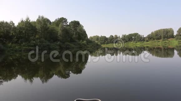 德维纳河西部美丽的景色视频的预览图