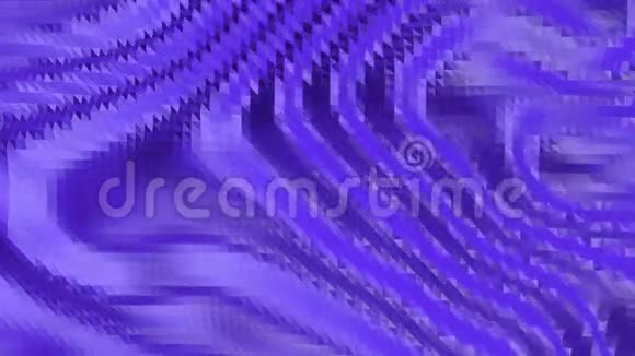 紫罗兰抽象的低聚波面作为景观或地形紫罗兰抽象几何振动环境视频的预览图