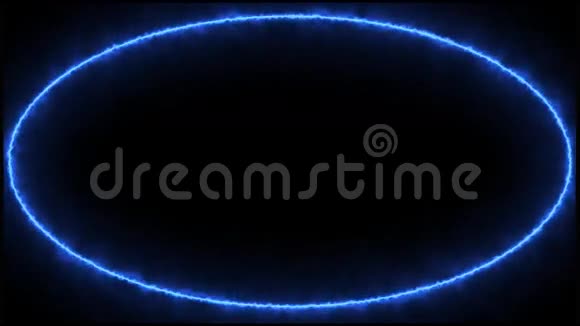 黑色背景4K蓝色电动全框架视频的预览图