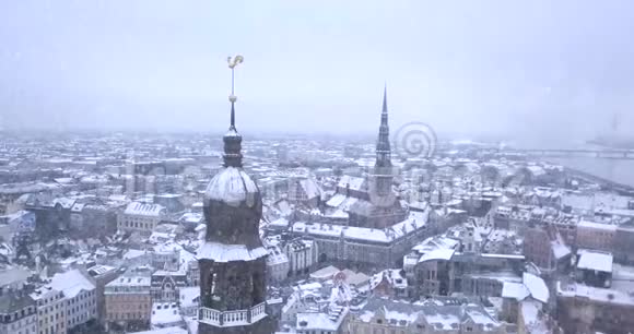 拉脱维亚里加航空景观视频的预览图