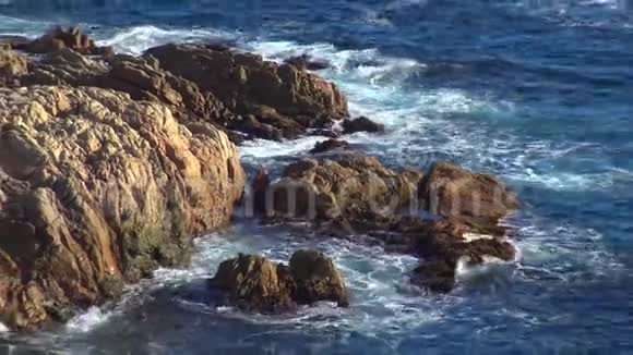 科斯塔布拉瓦西班牙沿海地区晴天视频的预览图