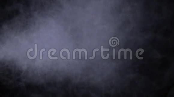 黑色的烟雾或雾视频的预览图