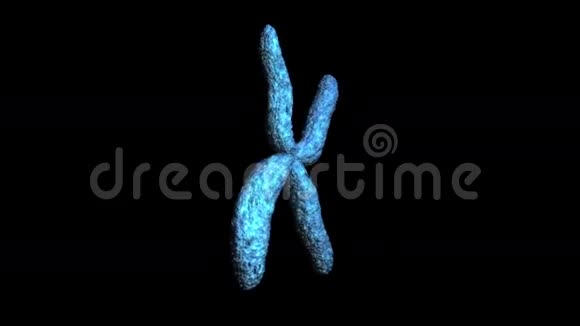 移动蓝色染色体的动画视频的预览图