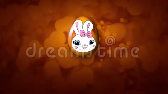 复活节快乐动画预告片25FPS泡沫黄金视频的预览图
