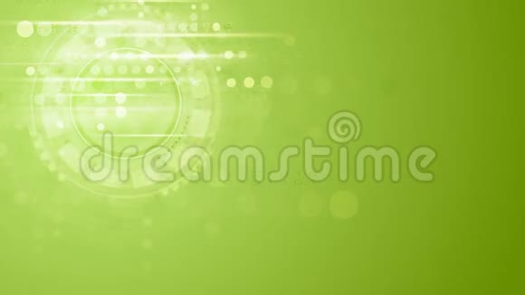 高科技浅绿色闪亮视频动画视频的预览图