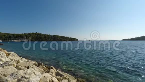 克罗地亚海岸视频的预览图