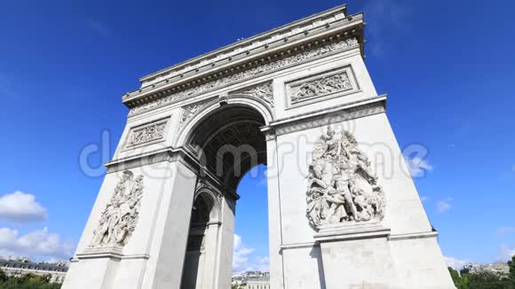 巴黎凯旋门视频的预览图