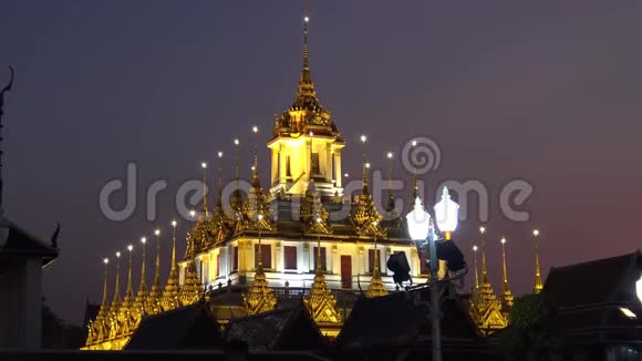 泰国的古建筑和寺庙视频的预览图